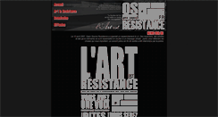 Desktop Screenshot of opensourceresistance.fr